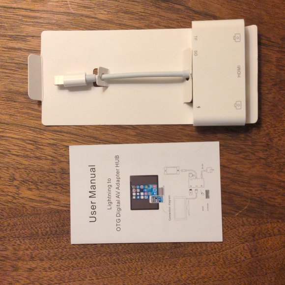 Lightning Adapter Hub - HDMI, 2 USB, SD, microSD - Picture 2 of 6
